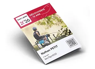 carte decouverte -12 ans