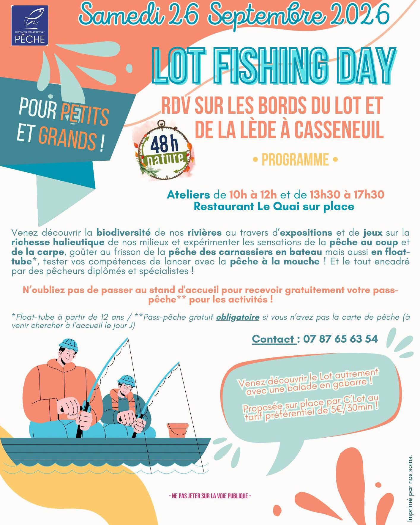 ✨ Lot Fishing Day 2026 ✨ Le Lot Fishing Day c'est dans une semaine, le…