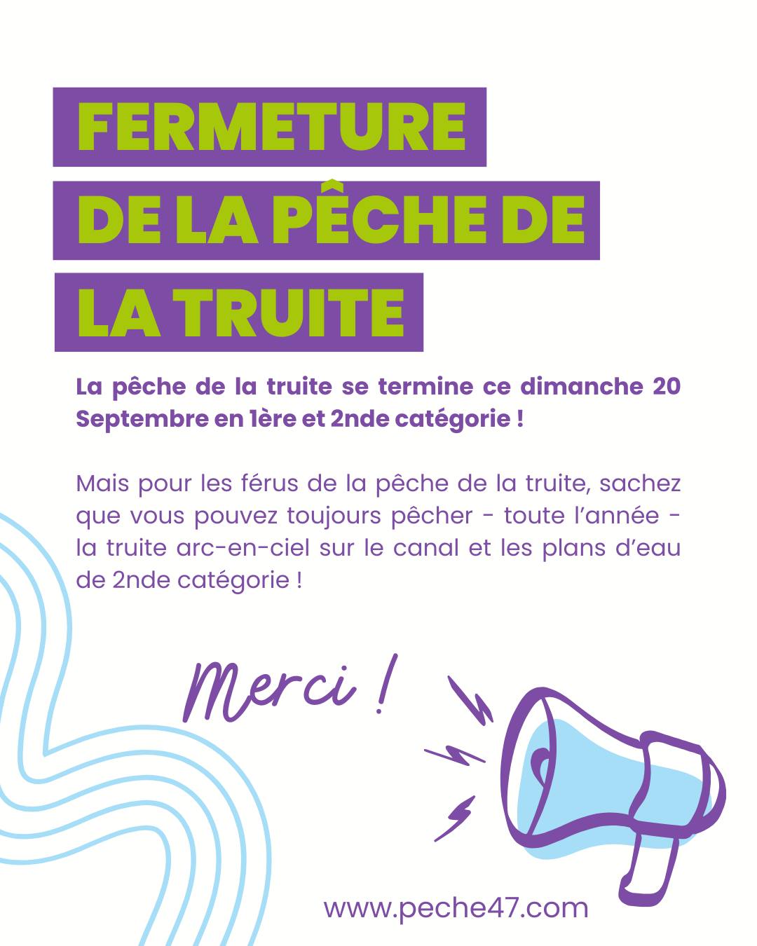 🎣 Dernier week-end pour profiter de la pêche de la truite ! Et oui, la…